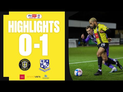 Harrogate Tranmere Goals And Highlights