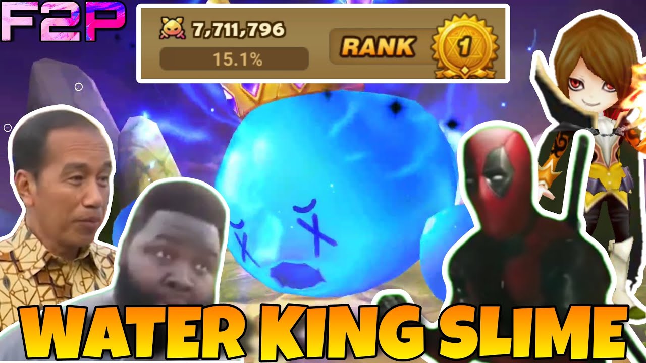 7,7 МИЛЛИОНОВ ВОДЯНОЙ КОРОЛЬ СЛИЗЬ EXE !!! ПОКОРЕНИЕ МОНСТРОВ ВОЙНА ПРИЗЫВАТЕЛЕЙ