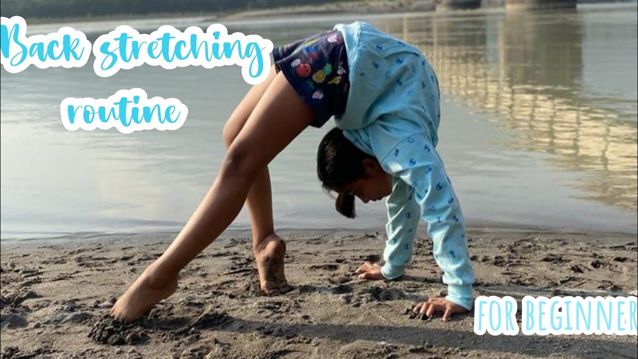 beginners back stretches to get flexible FAST /back stretching follow ...