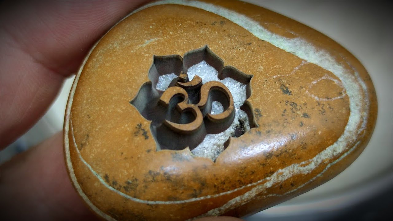 ГЛУБОКАЯ лазерная гравировка камня - very deep laser engraving stone ...