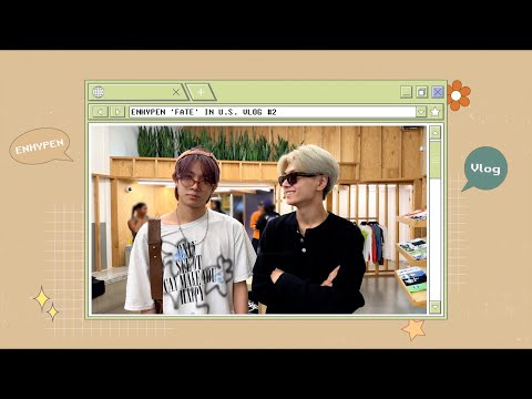 [Vlog] 엔하이픈의 북미 투어 브이로그 #2 - ENHYPEN (엔하이픈)