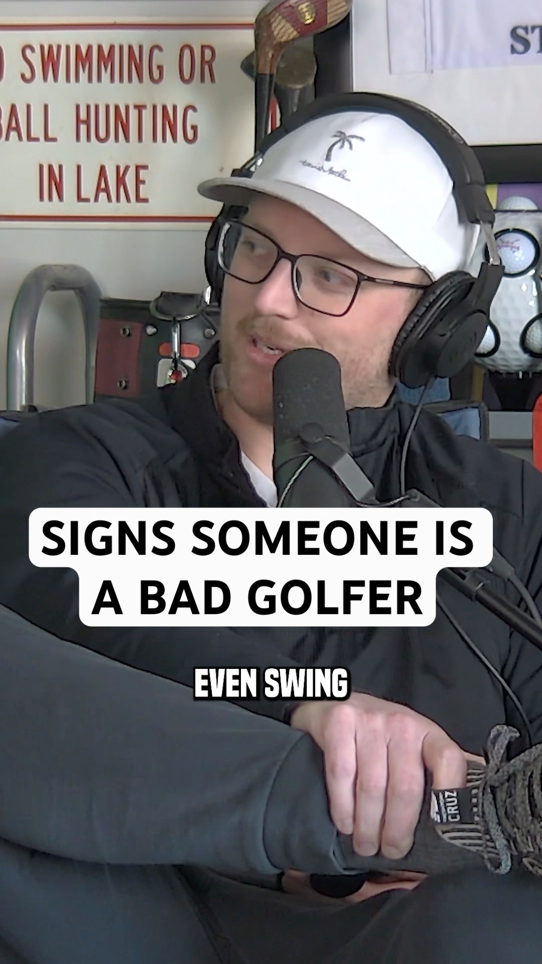 Number 1: you’re on a golf podcast ?⛳️ #golf