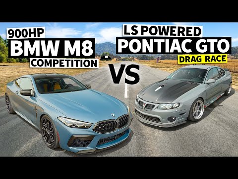 Twin Turbo 2020 BMW M8 Competition vs LS Powered 830hp 2006 Pontiac GTO // This vs That