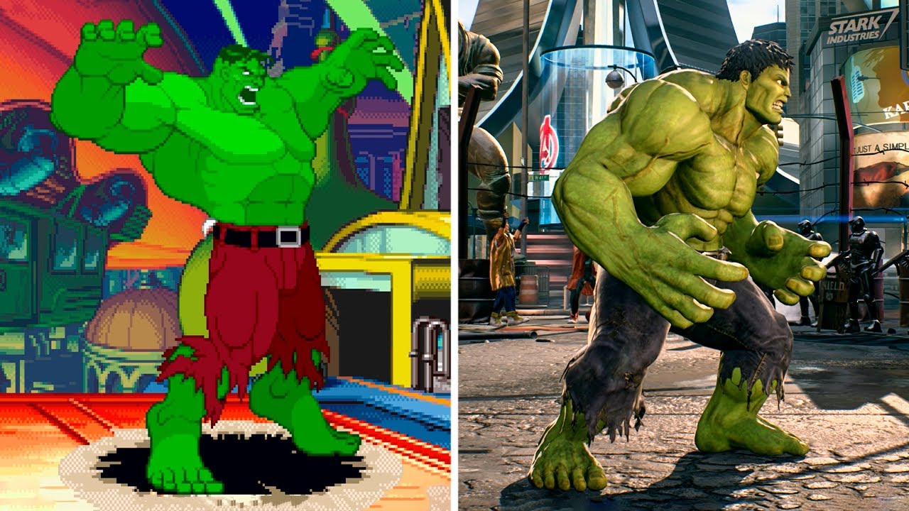 Эволюция суперприёмов Халка