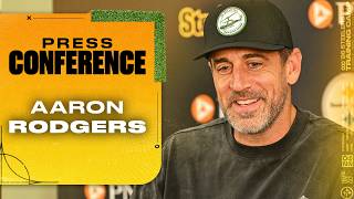 Aaron Rodgers Press Conference (July 28) | Pittsburgh Steelers