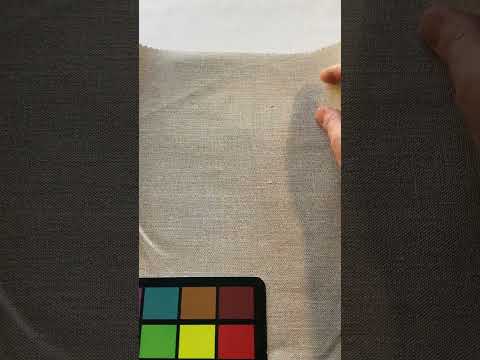 Video of 11 Oz 100% Hemp Canvas Dark Natural | Home Decor Fabric | 59" Wide