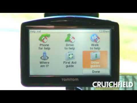 TomTom GO 930T and GO 730T Portable Navigators | Crutchfield Video