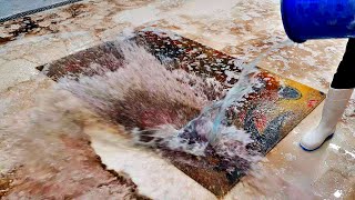 Dirty animals got on this carpet. It's straight from a muddy jungle | Speeded Up by AUTOMATYCZNA PRALNIA DYWANÓW CLEANLUBLIN 10,858 views 2 months ago 9 minutes, 11 seconds