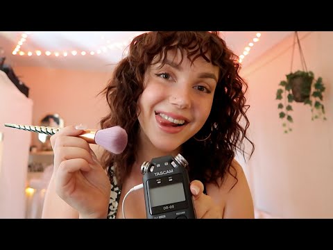 ASMR 💜 Close-Up Relaxing Trigger Sounds