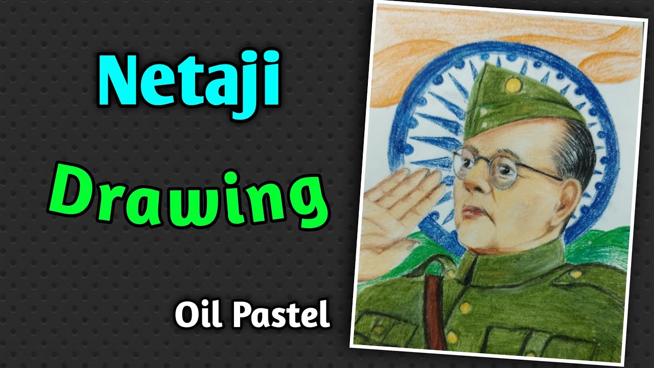 Netaji Drawing | Subhash Chandra Bose Drawing | Soudip Art