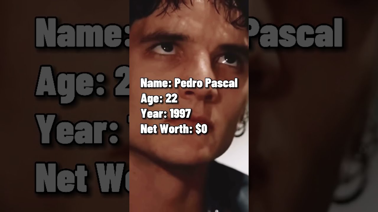 Pedro Pascal Before And After Success Shorts Motivation Acting Pedropascal