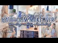 SMALL BATHROOM BUDGET MAKEOVER / BOYS MODERN BATHROOM REFRESH / TYPICALLY KATIE