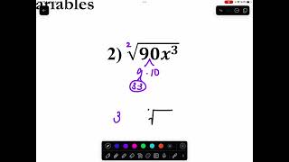 M436 Ch 1 Simplifying Radicals