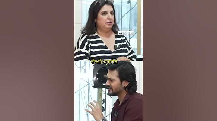 Bhuvan Bam Aur Farah Khan Ka Perfect Vada Pav! | ...