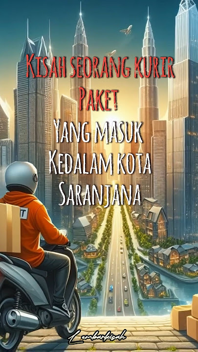 KURIR PAKET MASUK KE KOTA SARANJANA ??😱😱 #mistis #shorts #saranjana