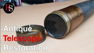 Antique Telescope Restoration DIY