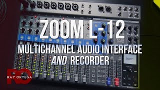 Zoom L-12 Review & Setup - Audio Interface and Recorder!