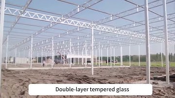 Glass Greenhouse with One-Click Temperature Control | Customize Your Ideal Greenhouse! 🌱