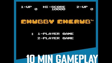 10 Minute Gameplay: Chubby Cherub (1986) NES