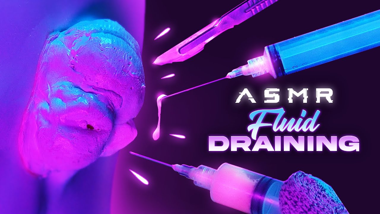 Draining Your Giant CAULIFLOWER EAR ASMR Binaural SATISFYING Ear