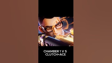 CHAMBER 1V5 ACE #valorant #valorantclips #gaming #valorantclutchmoments #1v5ace