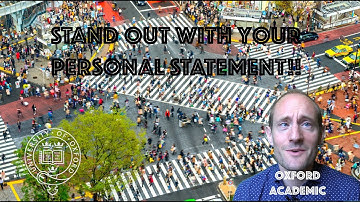 How to STAND OUT with your #UCAS uni PERSONAL STATEMENT!