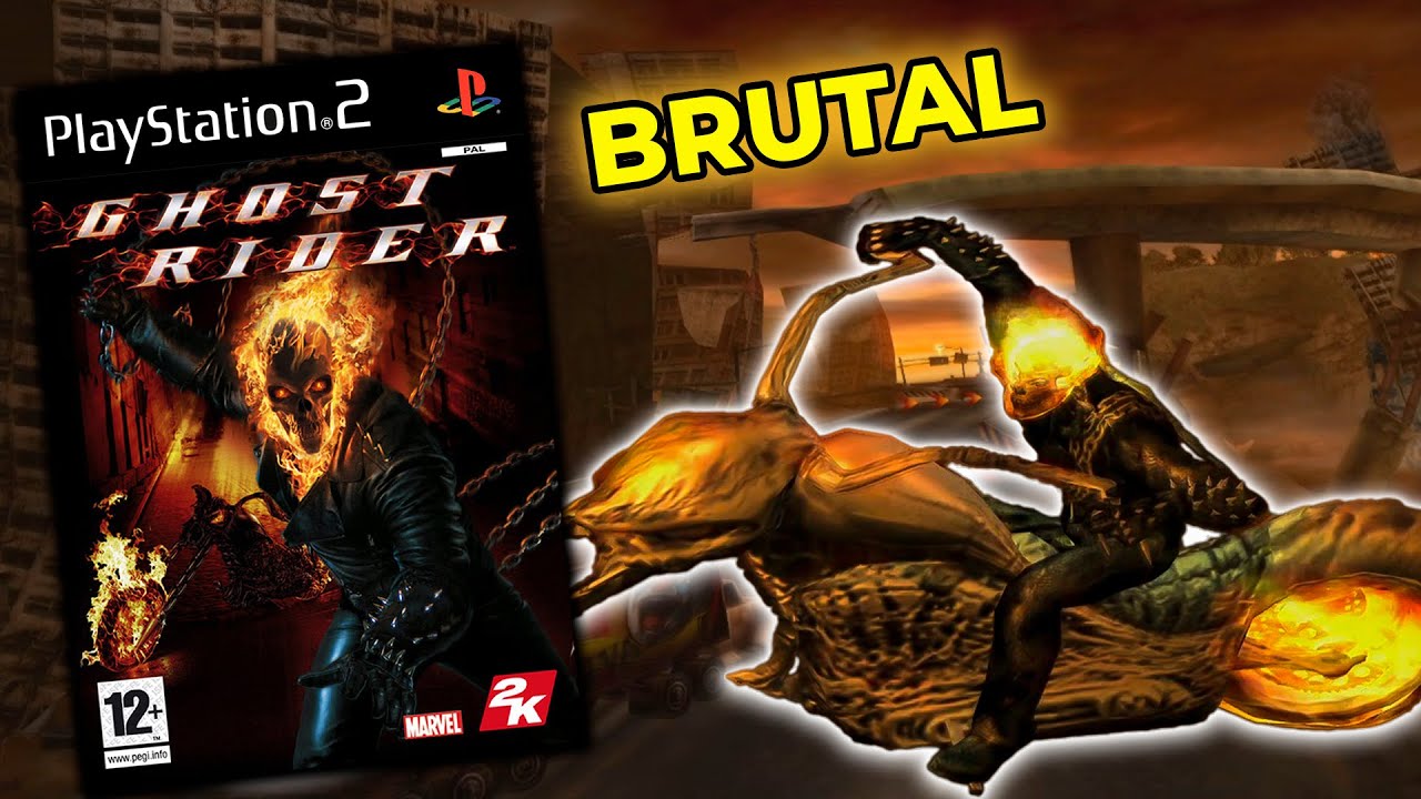 El juego de GHOST RIDER para PS2 es CINE (a diferencia de la película)