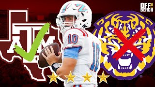 Is Eli Holstein to Texas A&M bad for LSU?