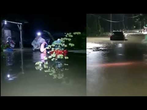 Drr.bsi.team Bantu Evakuasi Warga Terjebak Banjir, Jalan Medan - Banda Aceh Terendam