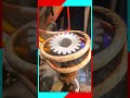 High-tech induction hardening on a metal gear! #wellness #popular