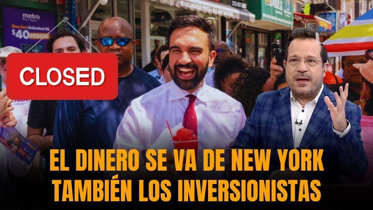 CRISIS PREVISTA EN EL GUIÓN: El DINERO SE VA DE NEW YORK, también los INVERSIONISTAS | Sánchez Grass