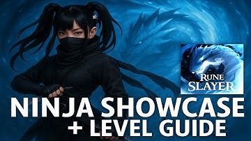 NEW NINJA SKILLS + LEVEL UP FAST | RUNE SLAYER