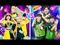 Poor Good Family Vs Rich Bad Family At Dance Challenge - Funny Stories About Baby Doll Family