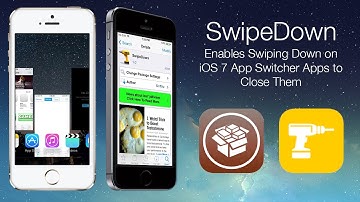 SwipeDown: Enables Swiping Down on iOS 7 App Switcher Apps to Close Them