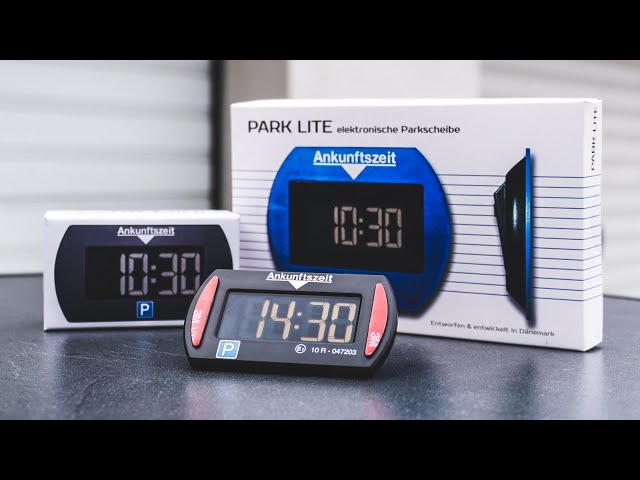 Park Lite & Mini, die Elektronische Parkscheibe - Strafzettel