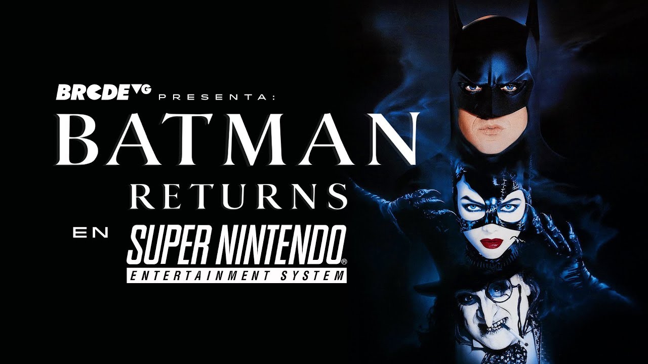 BATMAN RETURNS en SUPER NINTENDO - YouTube