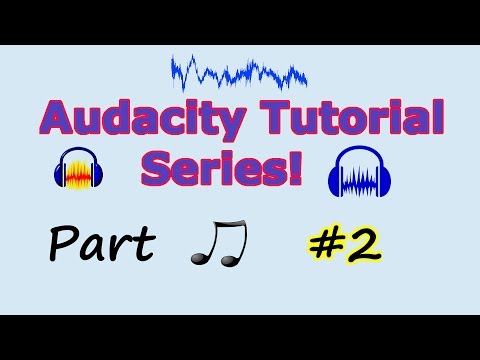 ~*Audacity Tutorial Series*~ Part 2 - Amplifying A Small Section Of An Audio Track
