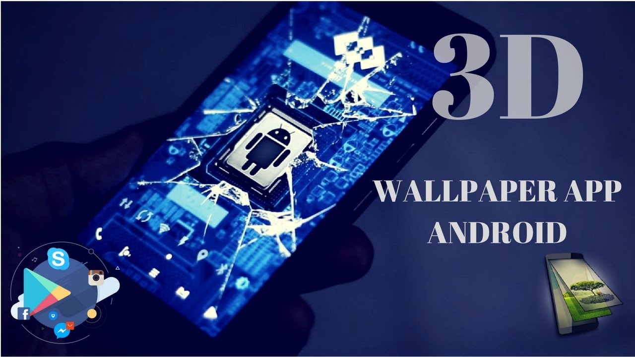 3D Amazing Holographic Wallpapers for Android!