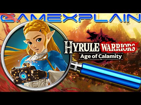 Hyrule Warriors: Age of Calamity ANALYSIS - Reveal Trailer (Secrets & Hidden Details)