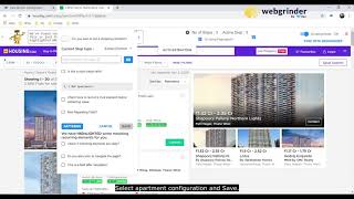Housing.com - real estate house listing web scraper built using Webgrinder Chrome extension