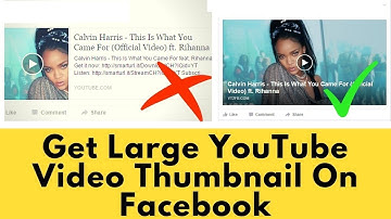 Share YouTube video with large thumbnail on facebook 100% Working 2022