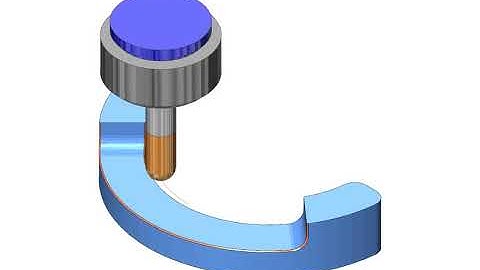 3 Axis Edge Break Using Morph Between 2 Curves
