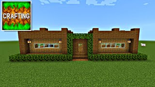 Crafting and Building Easy Survival House Tutorial