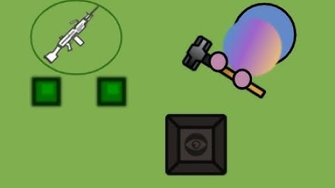 Finding the M249 while attempting Melee Only Challenge! - Surviv.io