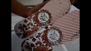 Estampando Chinelo com Ferro de Passar Roupas