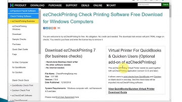 How to install ezCheckPrinting (for Edge and IE)