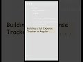 Building an Angular Expense Tracker – Series Introductionuntitled #coding #angular