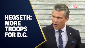 LIVE: Pentagon Chief Hegseth Announces More Troops Headed to D.C. Post National Guard Shooting