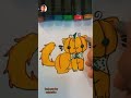 mix drawing cat and pumpkin #howtodraw #artdrawing #shortvideo #satisfying #catdrawing #cutedrawing