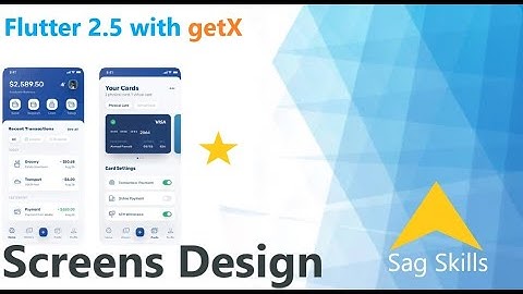 #1 login screen design, welcome screen design,signup ui with getx flutter 2.5